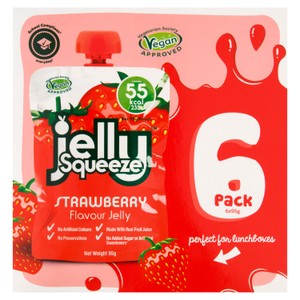 JellySqueeze Strawberry Multipack 6 x 95g