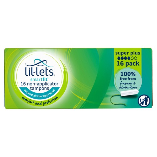 Lil-Lets Super Plus Non-Applicator Tampons