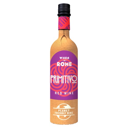 When in Rome Red Wine Primitivo IGT Puglia Eco Bottle