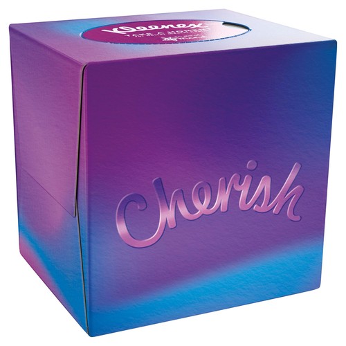 Kleenex Collection Cube Facial Tissues - Single Box