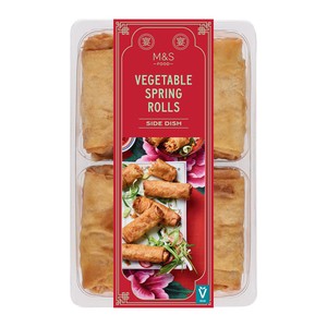 M&S 6 Vegetable Spring Rolls