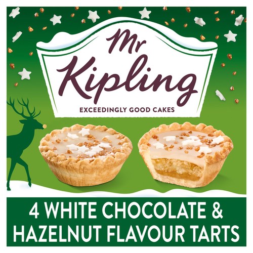 Mr Kipling Christmas Hazelnut Tarts