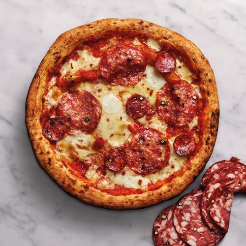 Crosta Mollica Salami Napoli Sourdough Pizza