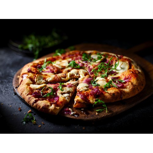 M&S Collection Goat's Cheese & Balsamic Onion Pizza