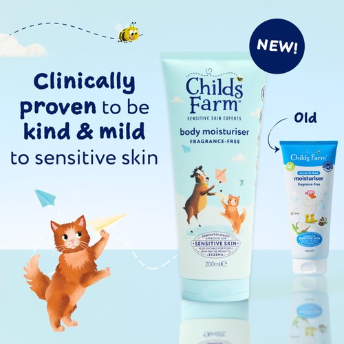 Childs Farm Moisturiser, Fragrance-Free