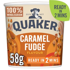 Quaker Hazelnut Chocolate Porridge Pot 58g