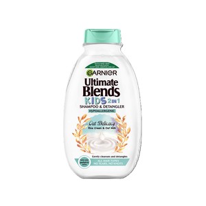 Garnier Ultimate Blends 2-in-1 Kids Oat Milk & Rice Cream No Tears Shampoo