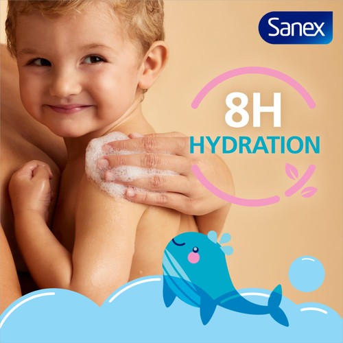 Sanex Zero% Fragrance Free Baby Bath & Wash 