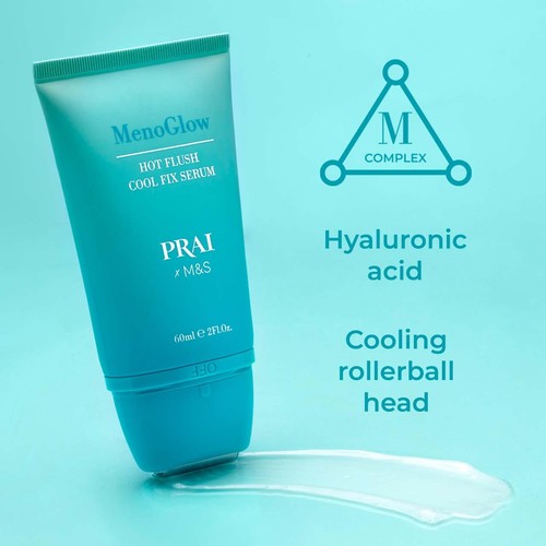 PRAI Beauty MenoGlow Hot Flush Cool Fix Serum