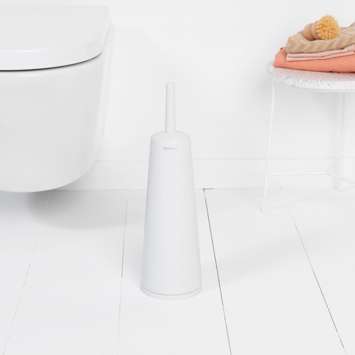 Brabantia ReNew Toilet Brush & Holder, White