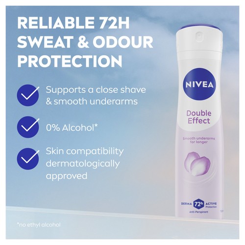 NIVEA Double Effect Anti-Perspirant Deodorant Spray