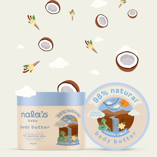 Nala's Baby Body Butter Vanilla Cloud