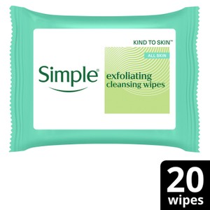 Simple Biodegradable Exfoliating Wipes