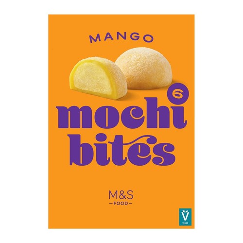 M&S 6 Mochi Mango Bites
