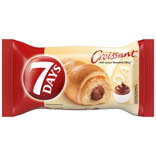 7 Days Croissant with Cocoa Filling