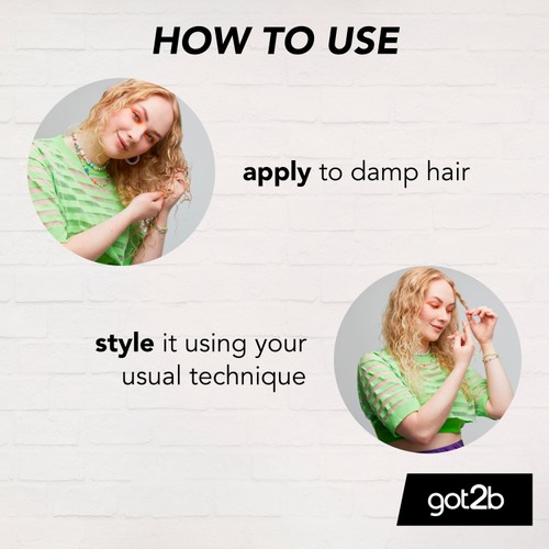 got2b Curl & Coil Refresher Cream gotCURLZ