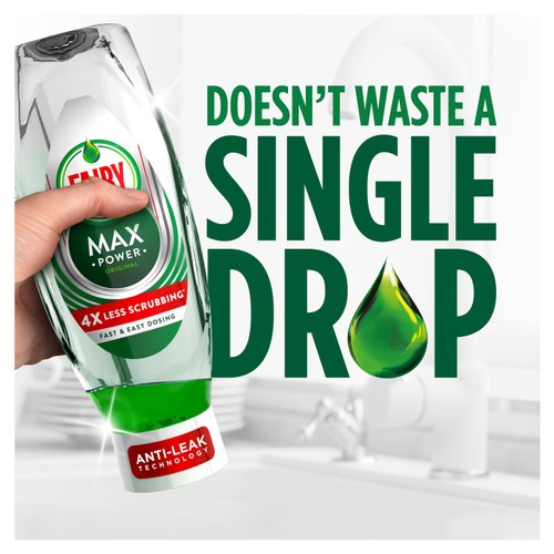 Fairy Max Power Lemon Washing Up Liquid