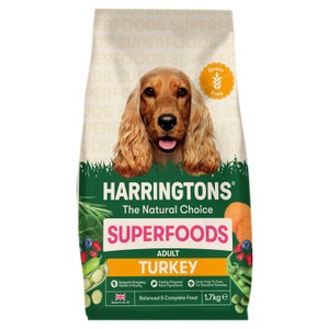 Harringtons Rich in Turkey with Veg Dry Adult Dog Food 1.7kg