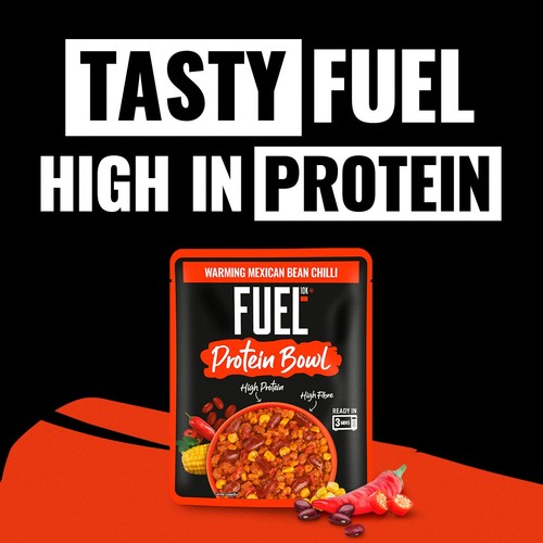 FUEL10K High Protein Mexican Bean Chilli Microwave Ready Meal