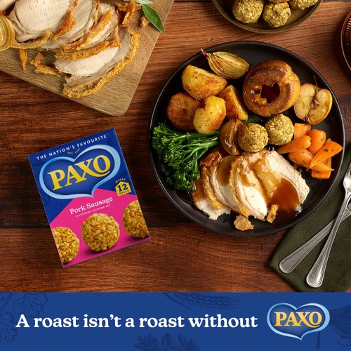 Paxo Pork Sausage Meat Flavour Stuffing