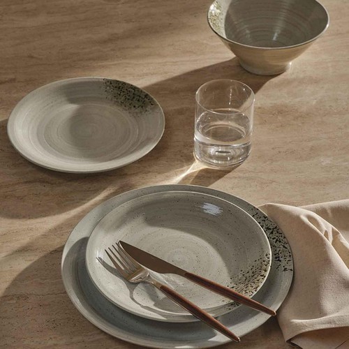 M&S Textured Spin Dinner Plate