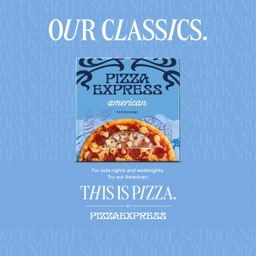 Pizza Express American Ocado