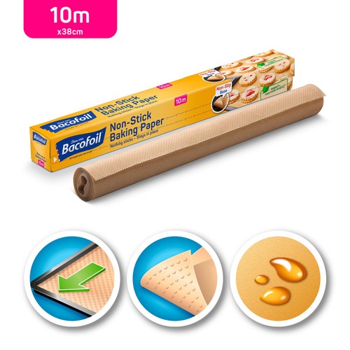 Bacofoil Non-Stick Baking Paper 380mm