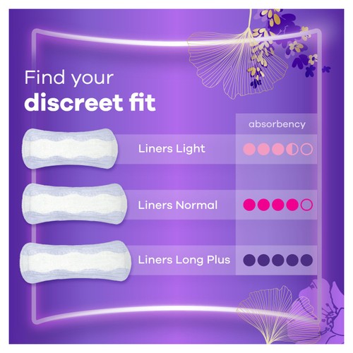Always Discreet Incontinence Liners Plus