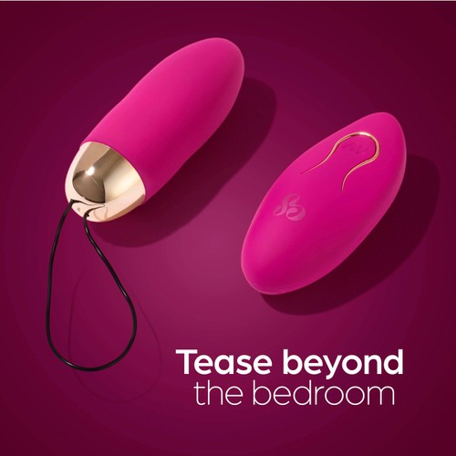 So Divine Date Night Rechargeable Remote Control Love Egg 10 Functions