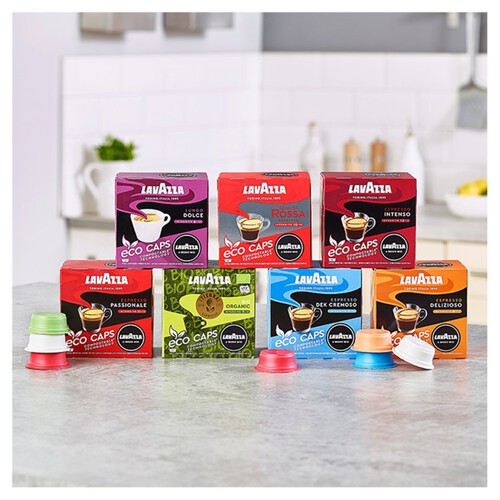 Lavazza A Modo Mio Compostable Intenso Coffee Capsules Ocado
