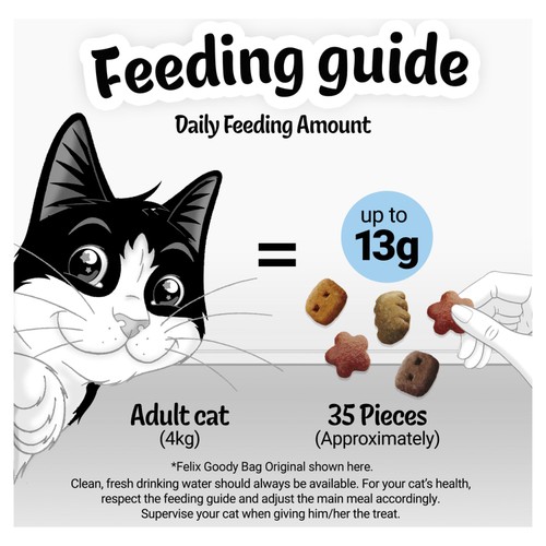 Felix Goody Bag Original Chicken Liver and Turkey Cat Treats