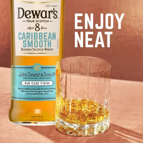 Dewars 8 Year Old Caribbean Smooth Blended Scotch Whisky