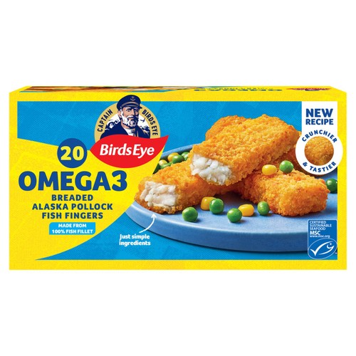 Birds Eye 20 Omega 3 Fish Fingers 560g