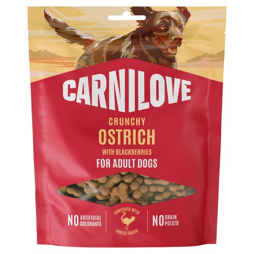 Carnilove Ostrich with Blackberries Dog Treats