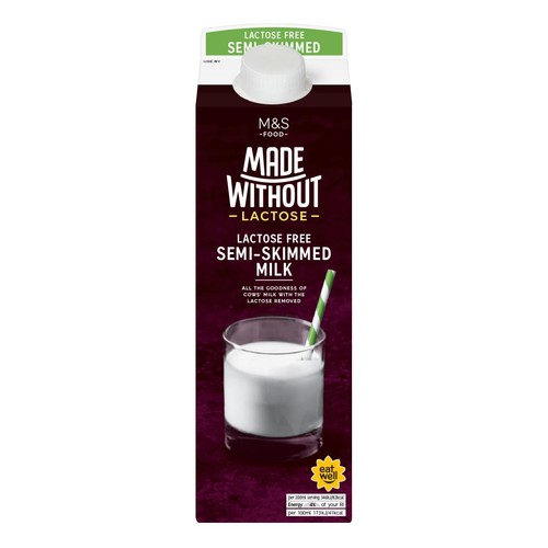 M&S Made Without Semi Skimmed Milk