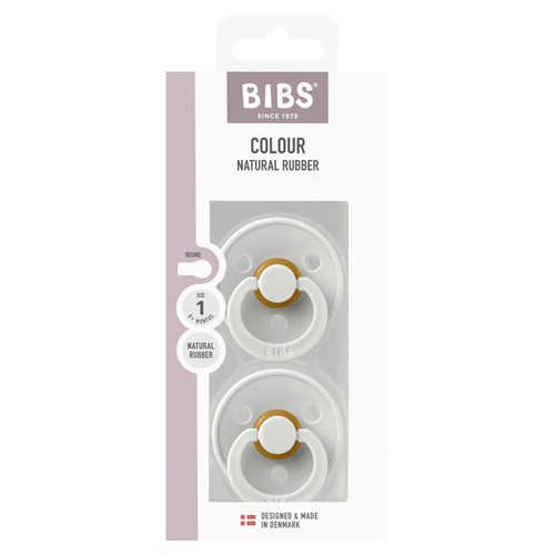 BIBS 0-6m Natural Rubber Latex Soother Haze