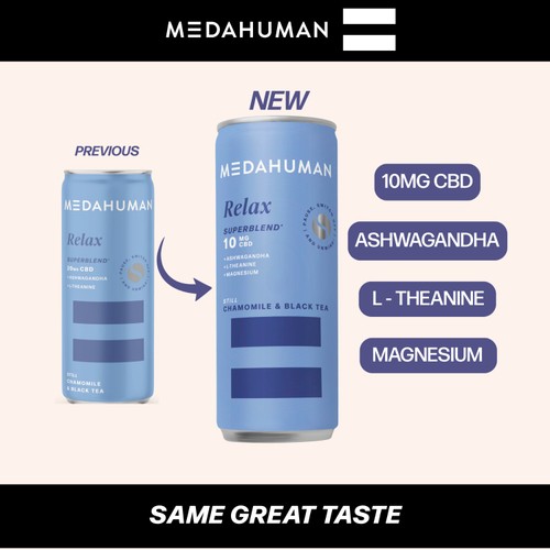 Medahuman Relax CBD Drink Chamomile & Black Tea