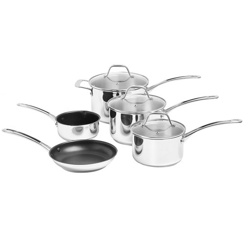  M&S Stainless Steel Pan Set