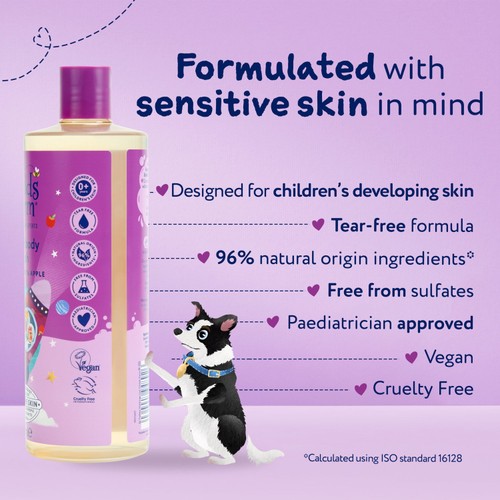 Childs Farm Hair & Body Wash, Blackberry & Apple