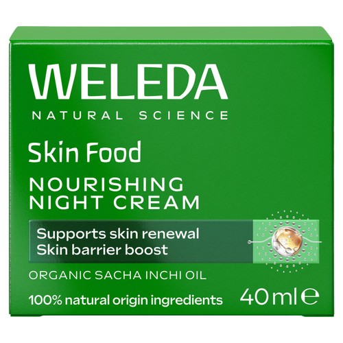 Weleda Skin Food Night Face Cream Moisturiser Natural Derma Tested Vegan