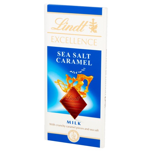 Lindt Excellence Caramel & Sea Salt Milk Chocolate Bar