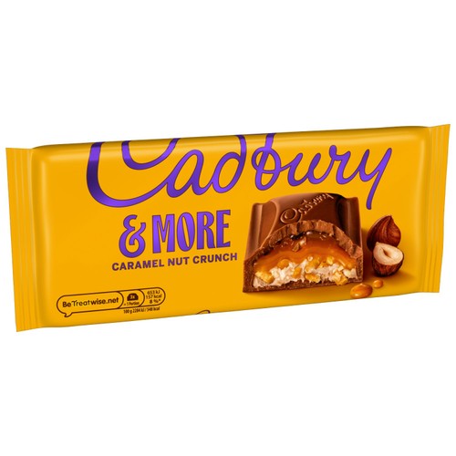 Cadbury Dairy Milk & More Caramel Nut Crunch