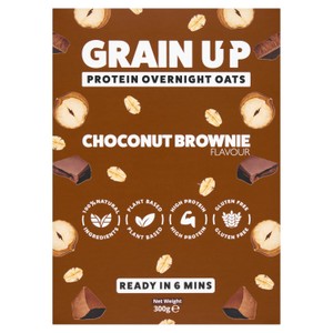 Grain Up Protein Overnight Oats Banana Bread Flavour