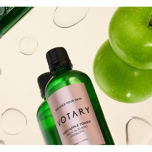 VOTARY Daily Apple Toner, Malic Acid and Prebiotic