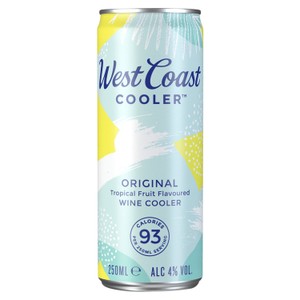 West Coast Cooler Original Tropical Fruit Wine Cooler