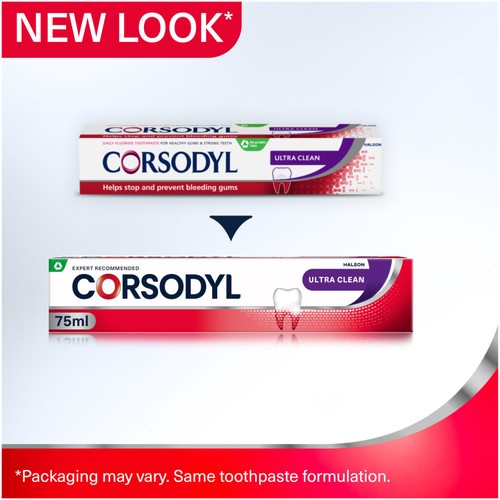 Corsodyl Gum Care Toothpaste Daily Fluoride Ultra Clean