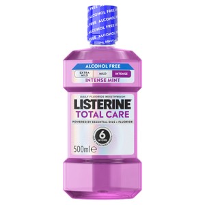 Listerine Total Care Intense Mint Alcohol Free Mouthwash