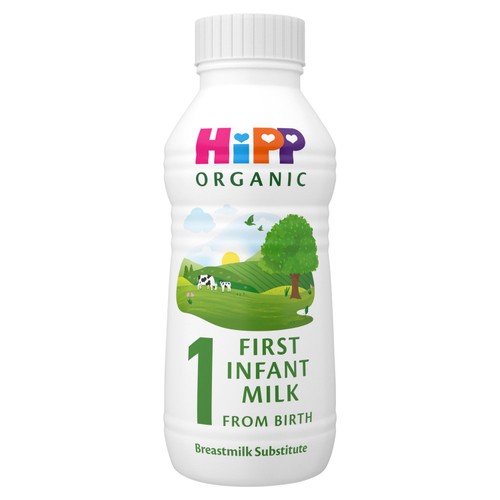 HiPP Organic 1 First Infant Baby Milk Liquid Formula From Birth 