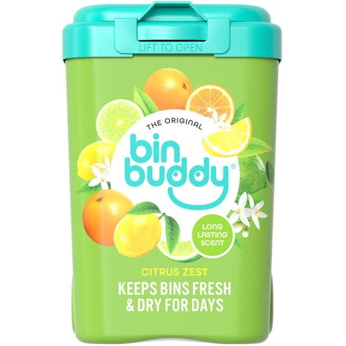 Bin Buddy Original Deodoriser Citrus Zest