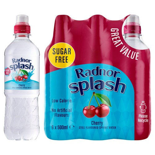 Radnor Splash Still Cherry Flavoured Spring Water